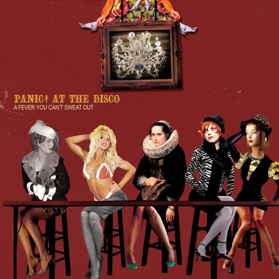 album cover for panic at the discos a fever you cant sweat out